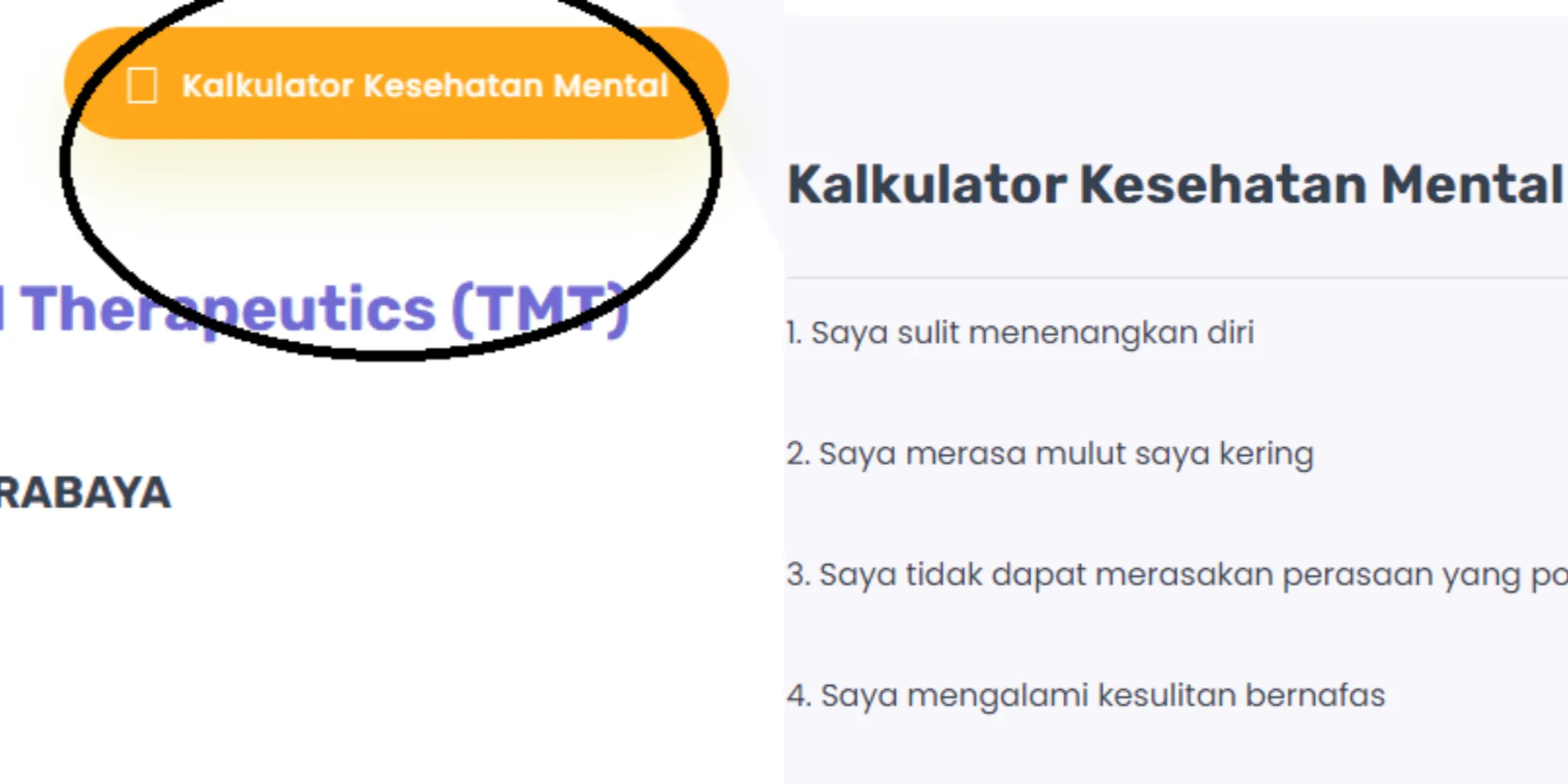 Kalkulator Kesehatan Mental/ Kolase Laluibersama.com