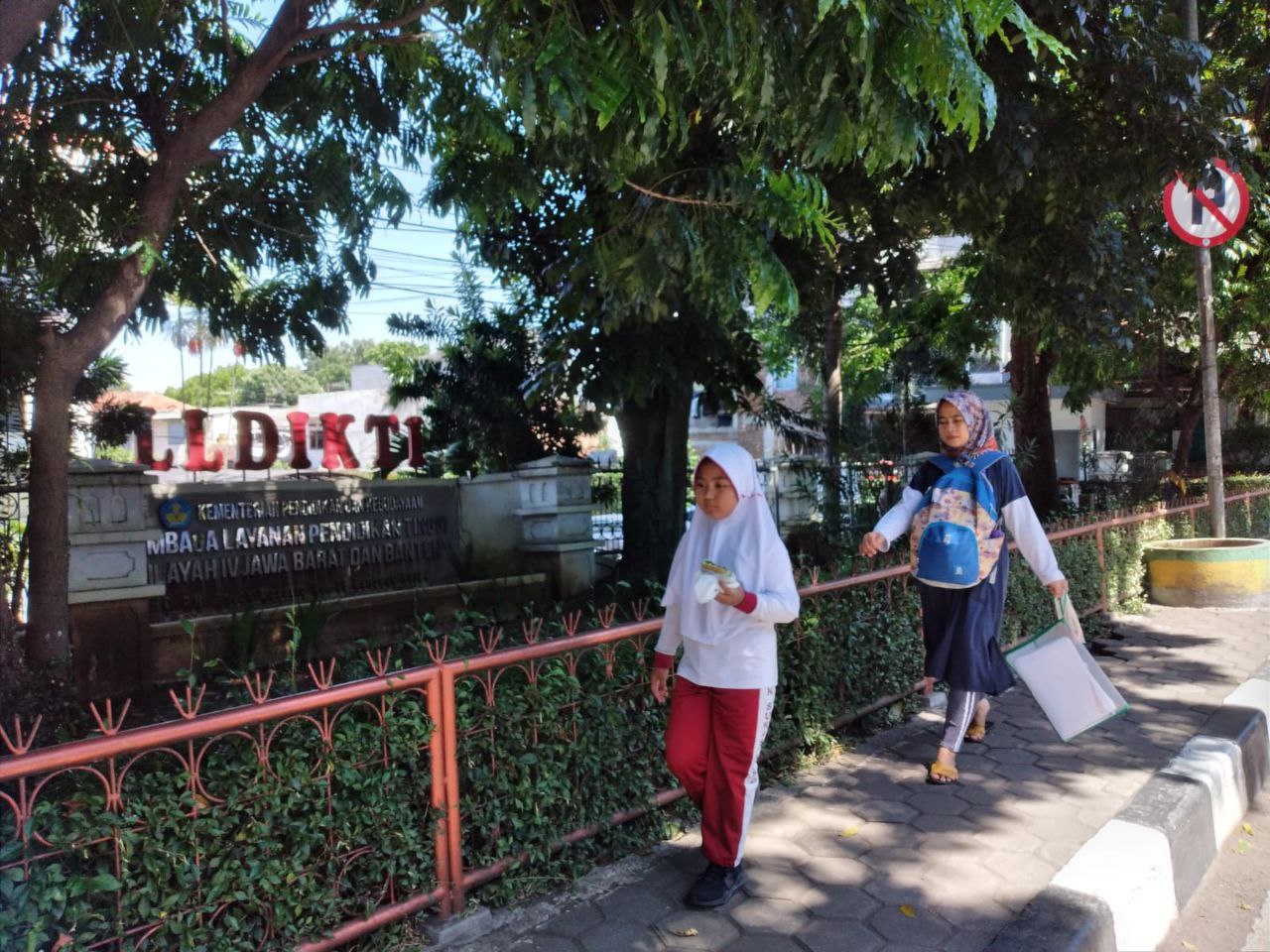 Kantor Lembaga Layanan Pendidikan Tinggi (LLDIKTI) Wilayah IV Jabar Banten di Jalan Phh Mustofa, Bandung. Hendrik Muchlison/JabarEkspres.com