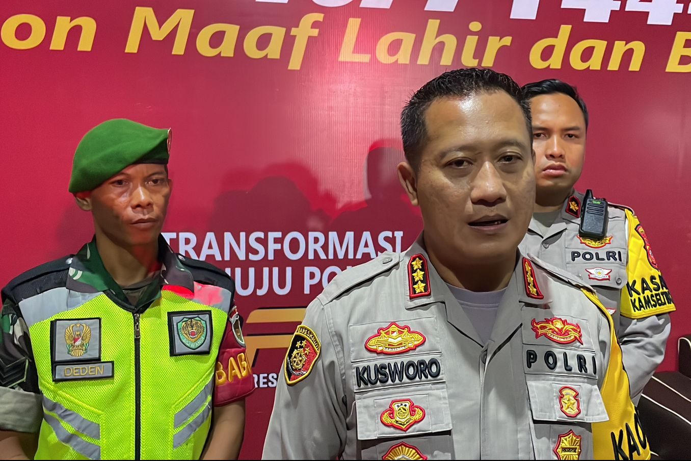 Kapolresta Bandung Kombes Pol Kusworo Wibowo mengatakan, sejaauh ini pelaksanaan operasi ketupat lodaya berjalan aman.