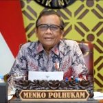 Menkopolhukam Mahfud MD ditunjuk Presiden Jokowi sebagai Plt Menkominfo untuk menggantikan Jhonny G Plate. PMJ News.