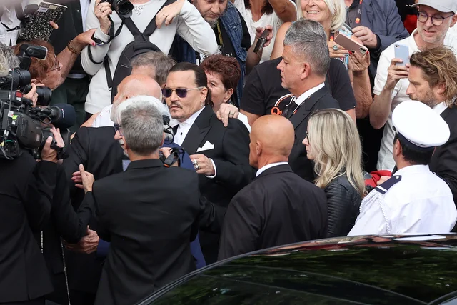 Mike Coppola/Johnny Depp Cannes Film Festival 2023