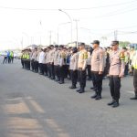 Polda Jawa Barat mengerahkan ratusan personel untuk melakukan pengamanan pada Kereta Cepat Jakarta Bandung (KCJB)