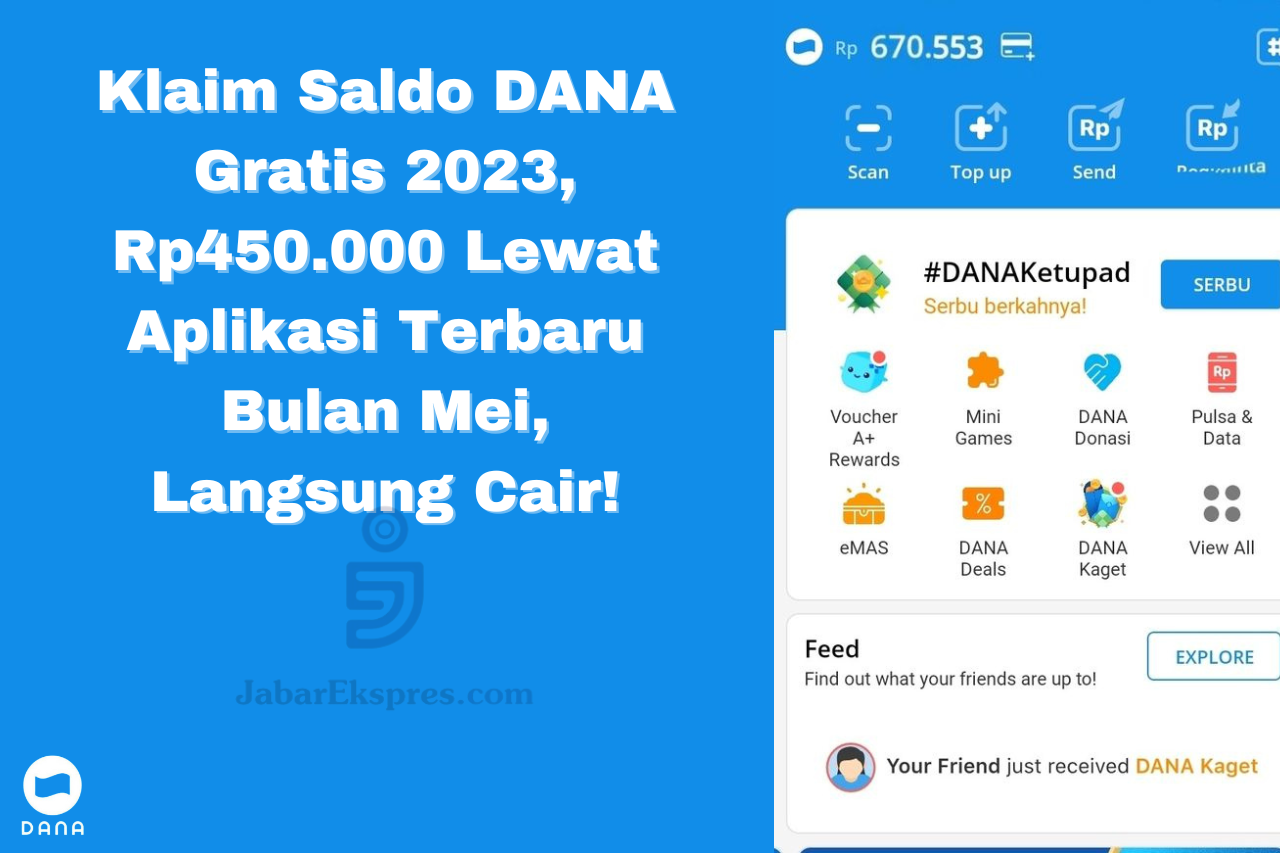 klaim saldo dana gratis 2023