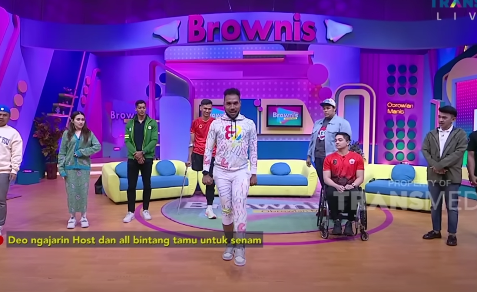 Brownies TV Kena Hujat Netizen Usai Ajak Atlet Difabel Senam