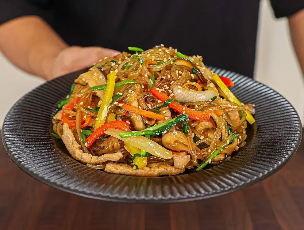 Resep Japchae/Foto; Instagram (aaron_and_claire)