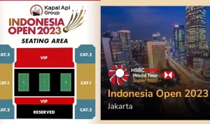 Link Beli Tiket Indonesia Open 2023, Jangan Sampai Kalah War Sore Ini!