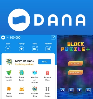 Saldo DANA Gratis dari Block Puzzle!