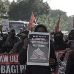 Ilustrasi: Aksi May Day di Kota Bandung