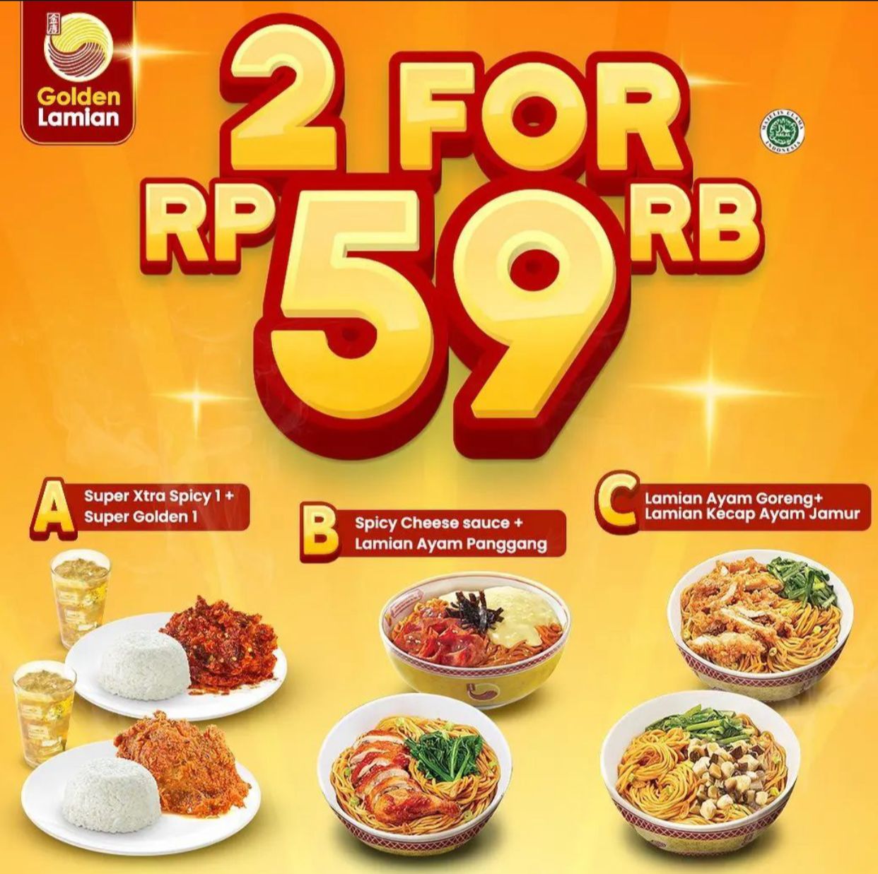 Promo Golden Lamian Hari Ini, 3 Mei 2023!