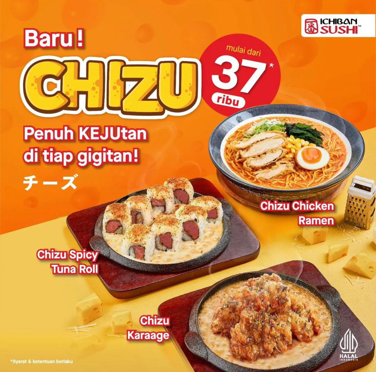 Ada Yang Baru! Rasakan KEJUtan Menu Terbaru Ichiban Sushi