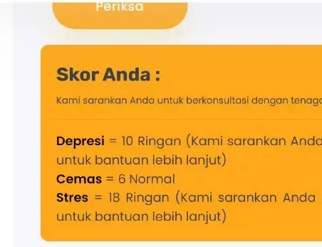 Viral! Link Kalkulator Kesehatan Mental Unair, Cek Mental Health Kamu di Sini!