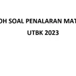 Conton Soal Penalaran Matematika UTBK 2023, Ayo Latihan Adik-adik!