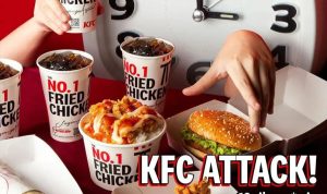 Promo KFC ATTACK, Bisa Dinikmati Mulai Dari Rp 18.000!