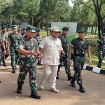 Menhan Prabowo Kunjungi Batalyon Infanteri (Yonif) Para Raider (PR) 330/Tri Dharma (TD) untuk Berikan Arahan. Foto Agi Jabarekspres