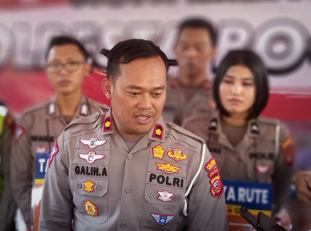 Kasatlantas Polresta Bogor Kota, Kompol Galih Apria. (Yudha Prananda / Jabar Ekspres)