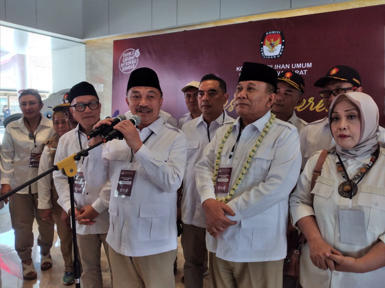 Gerindra Jawa Barat mendaftarkan diri untuk Pileg 2024