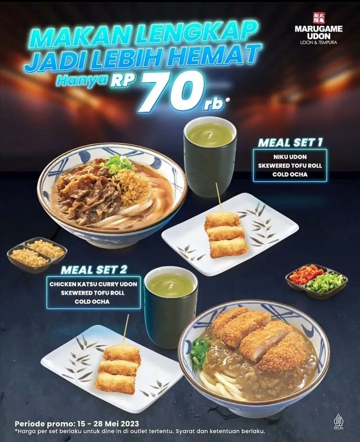 Promo MARUGAME UDON, Nikmati Menu Lezat & Hemat Ini!