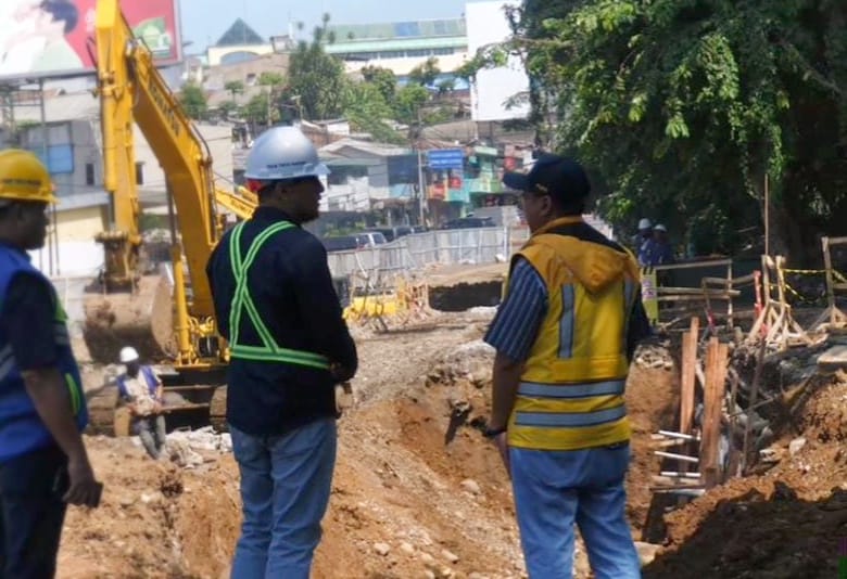 Terdampak Pembangunan Jembatan Otista Bogor, Tirta Pakuan Segera Pindahkan Jalur Pipa Pemasok Air