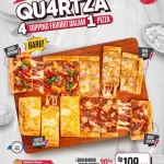 Promo Pizza Hut, Nikmati Kelezatan 4 Topping Dalam 1 Pizza Ini!