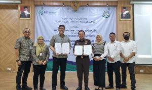 BPJS Kesehatan Kota Bandung dan Kejaksaan Negeri Kota Bandung menandatangani Nota Kesepahaman Bersama.