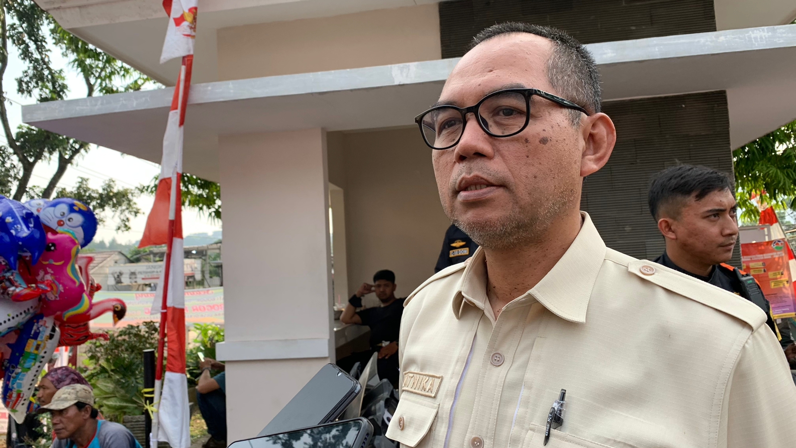 Kepala Dinas DPKPP Kabupaten Bogor Ajat Rochmat Jatnika. Foto : Sandika Fadilah/Jabarekspres.com