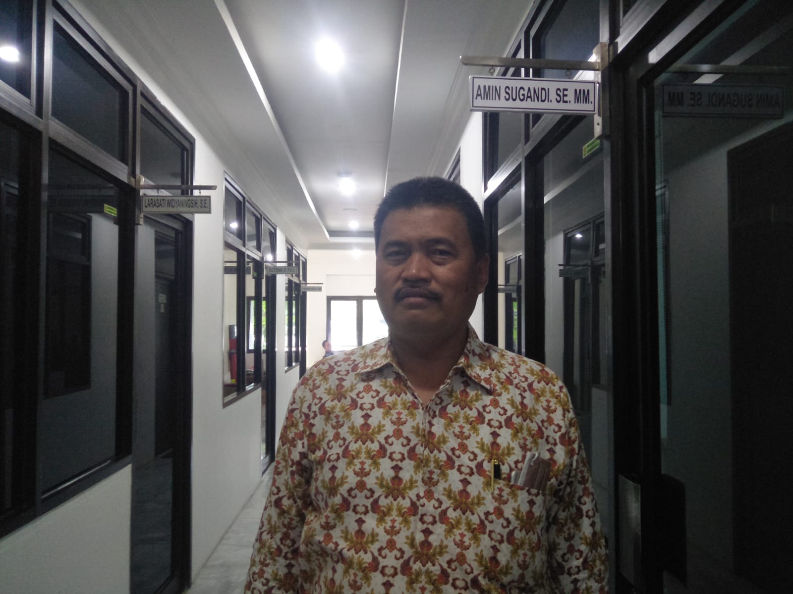 Anggota DPRD Kabupaten Bogor Amin Sugandi. Foto : Sandika Fadilah/ Jabarekspres. Com