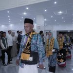Jamaah haji Kabupaten Bogor saat diberangkatkan.
