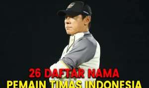PSSI Umumkan 26 Pemain Timnas Indonesia, Evan Dimas Tidak Ada!