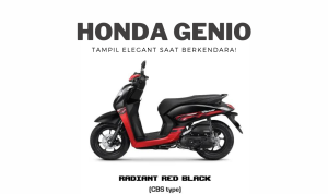 Honda Genio 2022, Elegantnya Gak Bikin Kalah Saing!