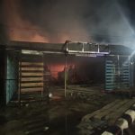 Diduga Korsleting Listrik, Cafe di Dekat Stadion Pakansari Ludes Terbakar / Istimewa