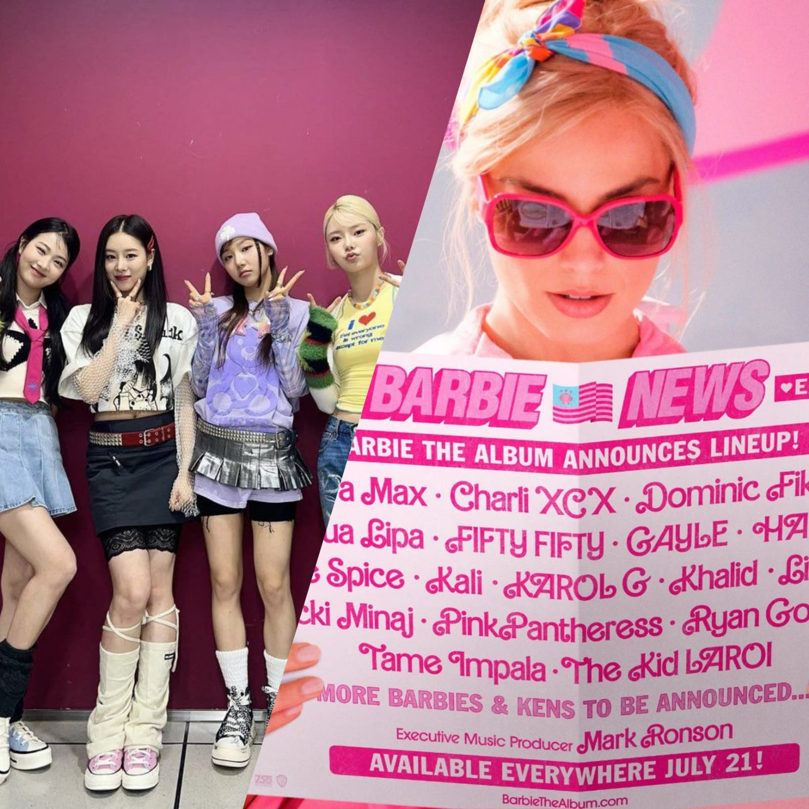 Grup KPOP FIFTY FIFTY Bergabung untuk Mengisi OST Film Barbie