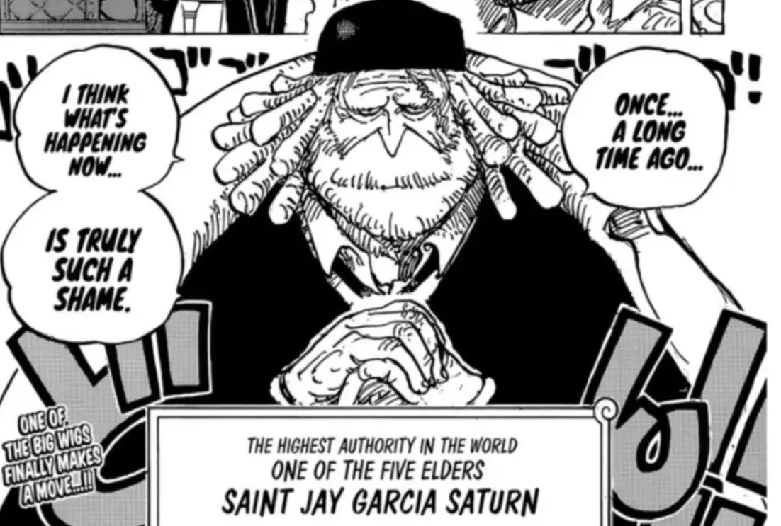 Spoiler One Piece Terbaru, Gorosei Saturn Terkejut Akan Kebangkitan Joyboy?