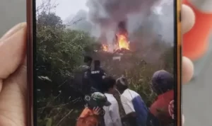 Saksi Ungkap Detik-Detik Helikopter Jatuh di Ciwidey, Begini Keadaan Korban