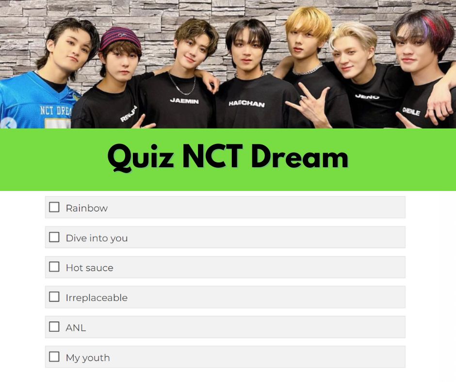 Link Quiz NCT Dream