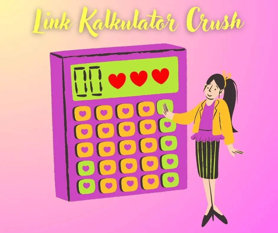 Ilustrasi Link Kalkulator Hitung Hari Crush