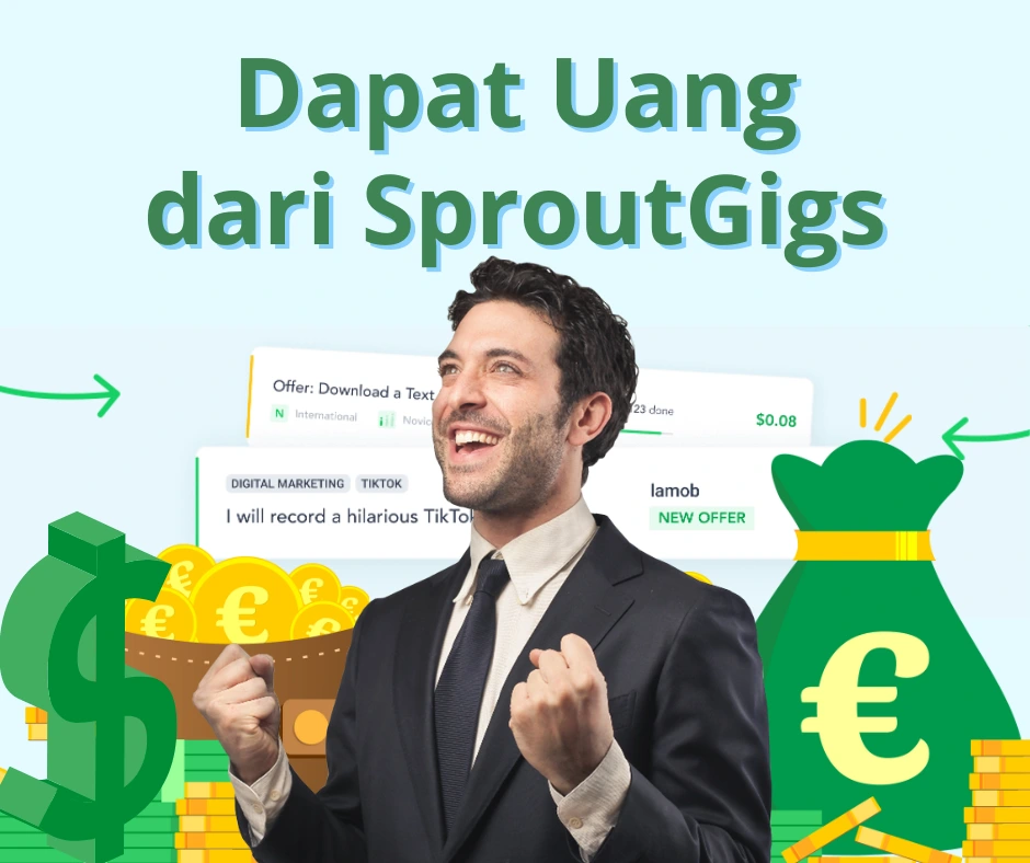 Dapat Saldo DANA Gratis dari Website Uang SproutGigs