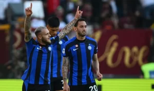 Inter Milan Beat AS Roma by Two Goals Without Revenge
