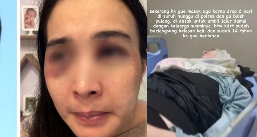 Viral di Twitter! Wanita Korban KDRT Putri Balqis Malah Ditahan di Polres Depok