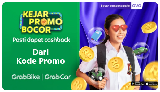 20 Kode Promo Grab GrabBike, GrabCar, GrabFood Hari Ini Juni 2023