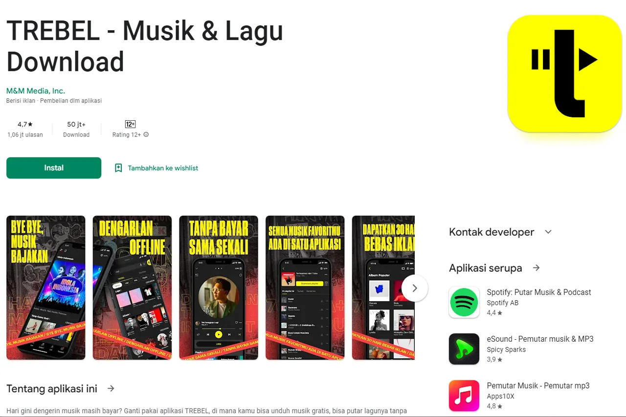 10 Rekomendasi Aplikasi Musik Terbaik dan Gratis 2023