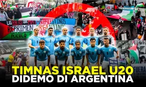 3 Karma Israel di Piala Dunia U-20, Suporter Argentina Bela Palestina!