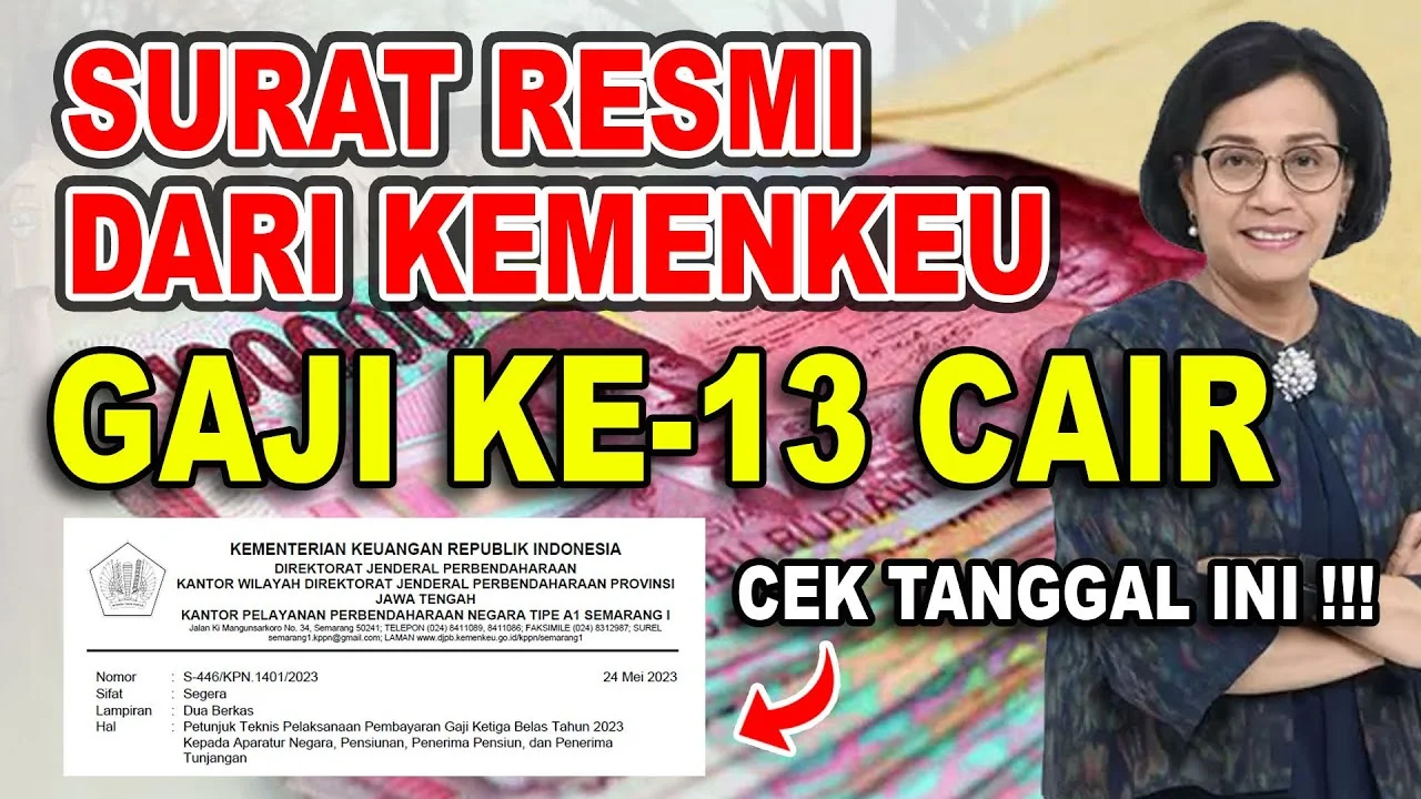 Akhirnya Gaji ke-13 PNS dan Pensiunan Resmi Cair 5 Juni 2023