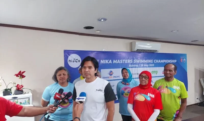 2023 SEA Games Medalists Join Nika Master Swimming Championship