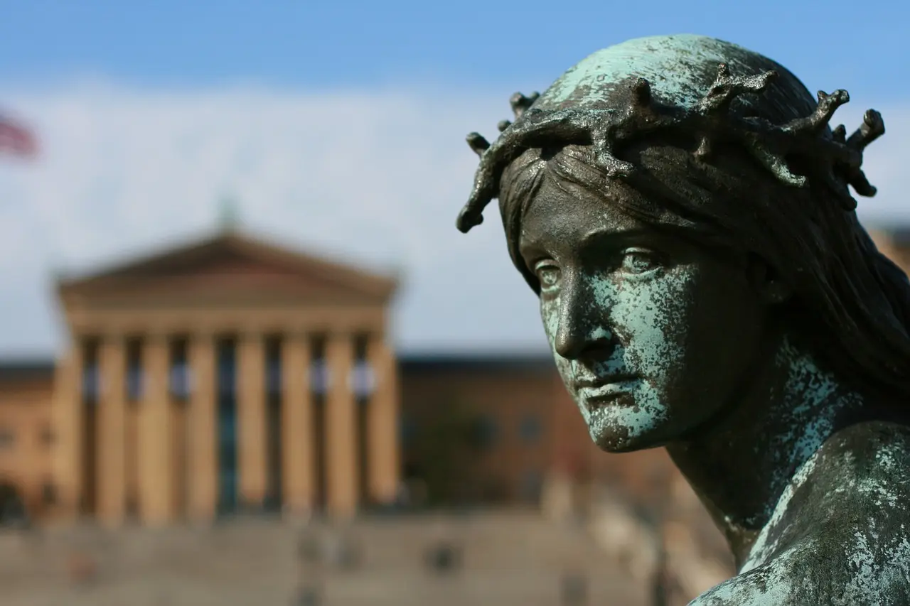 Patung di Yunani yang menggambarkan Stoikisme