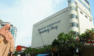 Gedung Rumentang Siang, Kecamatan Sumur Bandung, Kota Bandung. (Pandu Muslim/Jabarekspres.id)