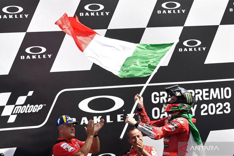Bagnaia: Calm and Focus Key to Dominance in Italian MotoGP 2023