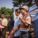347 Rutilahu di Kelurahan Cibadak Terima BST dari Pemkot Bogor