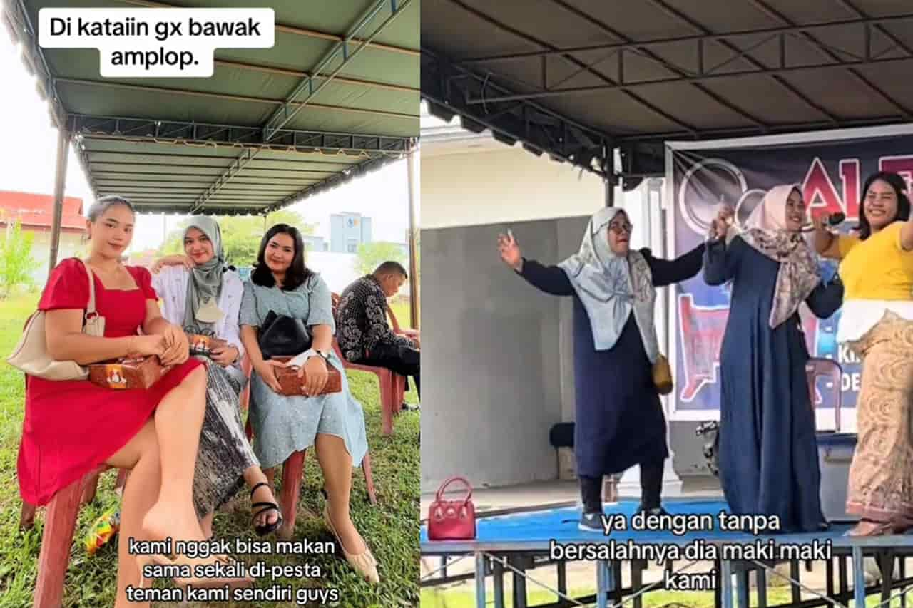 Video Viral TikTok, Tidak Boleh Makan di Pernikahan Teman Sendiri!