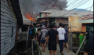 50 Rumah Hangus Terbakar di Kalimantan Utara Saat Idul Adha