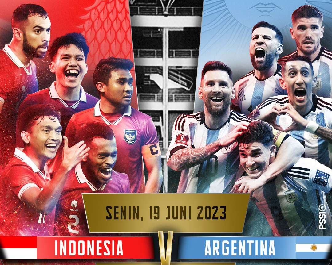 Cara Beli Tiket Indonesia vs Argentina, Cepat Jangan Sampai Kehabisan!